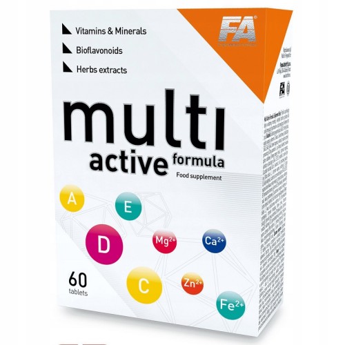 FA Nutrition Multi Active Formula, 60 Tablets